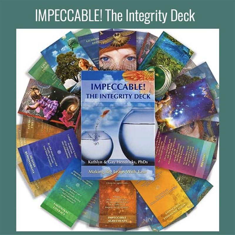An image of cards from Impeccable! The Integrity Deck An image of cards from Impeccable! The Integrity Deck