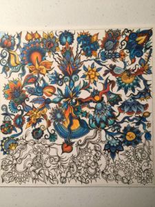 Joni MacCracken creativity coloring work in progress